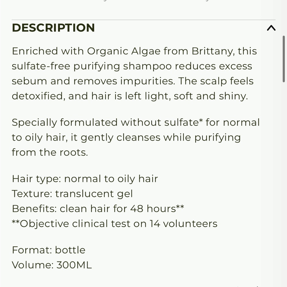 Yves Rocher purify & detox hair set - Picture 5 of 7